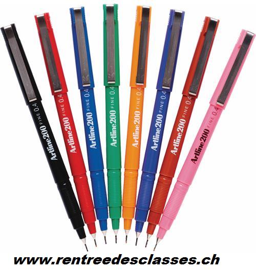 Stylos-fibre Fineliner Artline 200